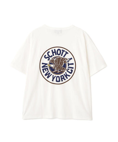 CIRCLE EAGLE COMPACT T-SHIRT 合身版型 圓形鷹圖案 T恤