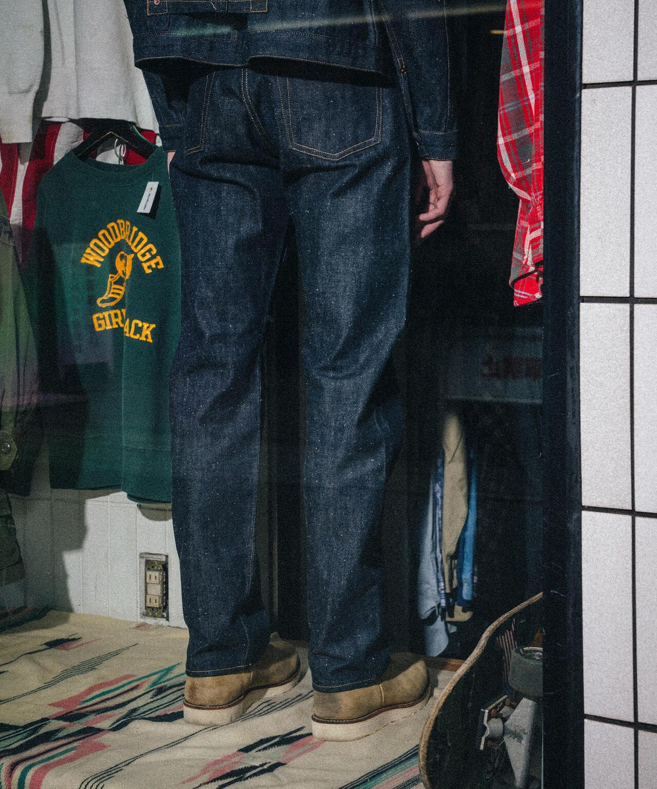 SAINT MICHAEL セントマイケル BBJ_DENIM PANTS REGID 牛仔褲