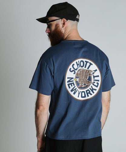 CIRCLE EAGLE COMPACT T-SHIRT 合身版型 圓形鷹圖案 T恤