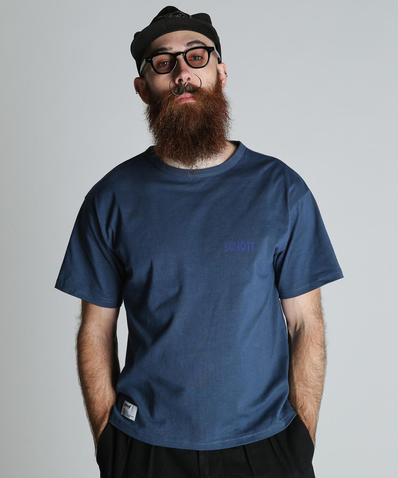 CIRCLE EAGLE COMPACT T-SHIRT 合身版型 圓形鷹圖案 T恤