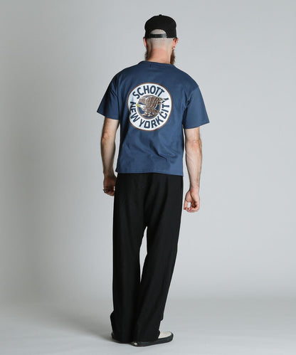 CIRCLE EAGLE COMPACT T-SHIRT 合身版型 圓形鷹圖案 T恤