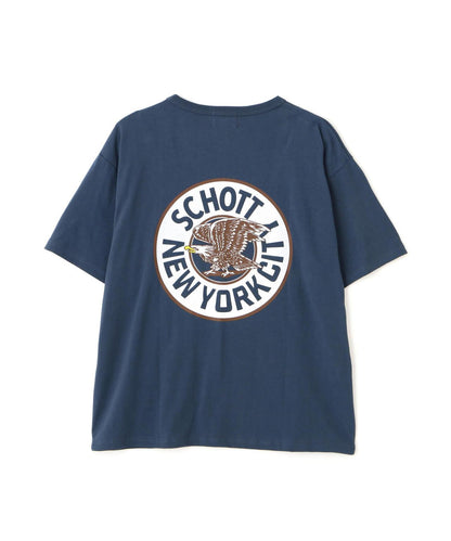 CIRCLE EAGLE COMPACT T-SHIRT 合身版型 圓形鷹圖案 T恤