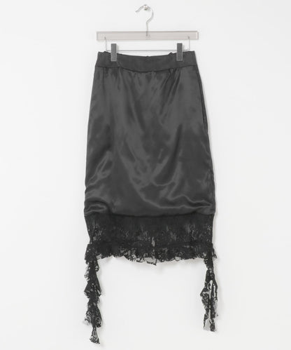 VIVIANO BOUDOIR SATIN SKIRT 半身裙