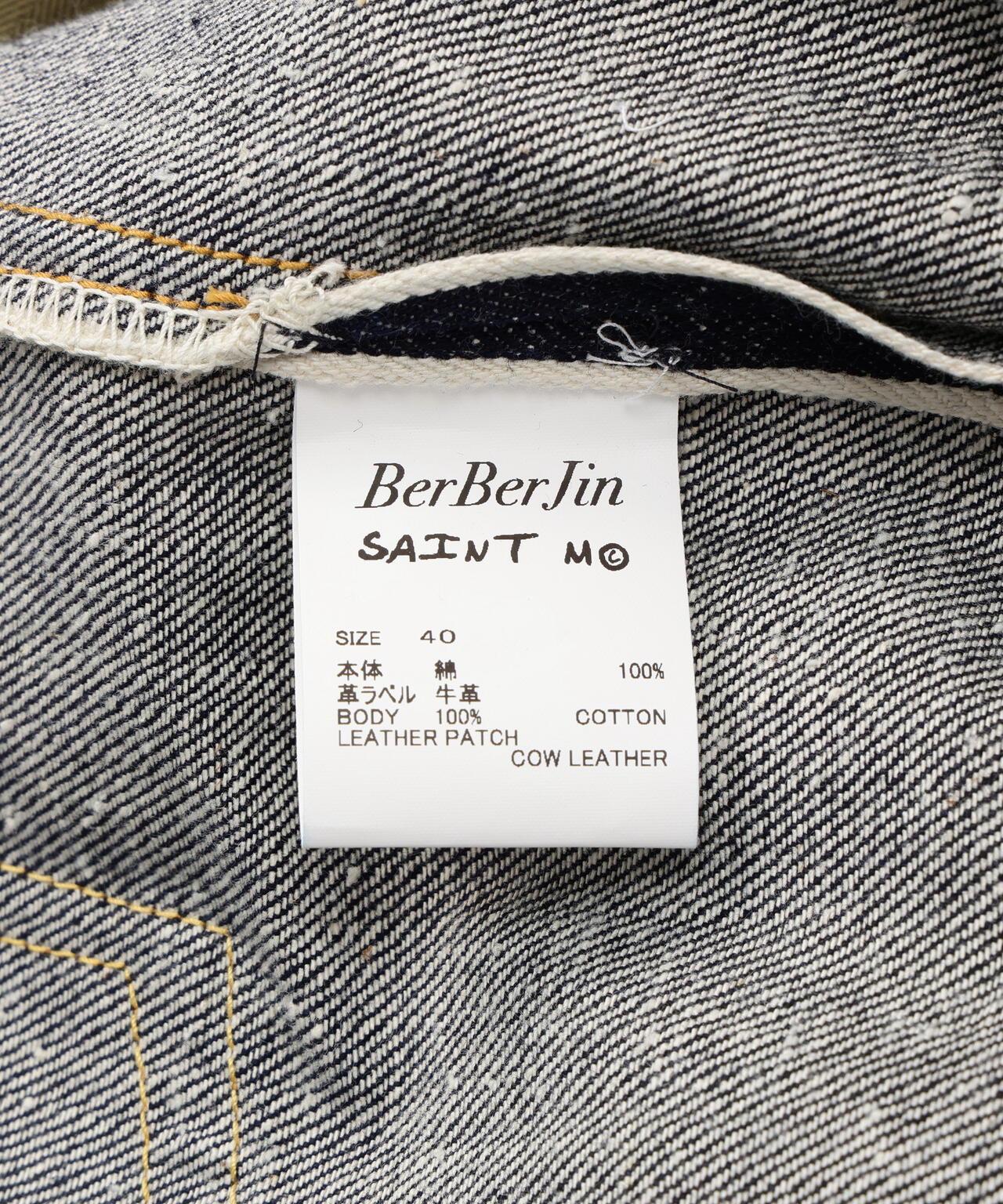 SAINT MICHAEL セントマイケル BBJ_DENIM PANTS REGID 牛仔褲