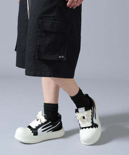 FR(13)NDS フレンズ Black shorts 休閒短褲
