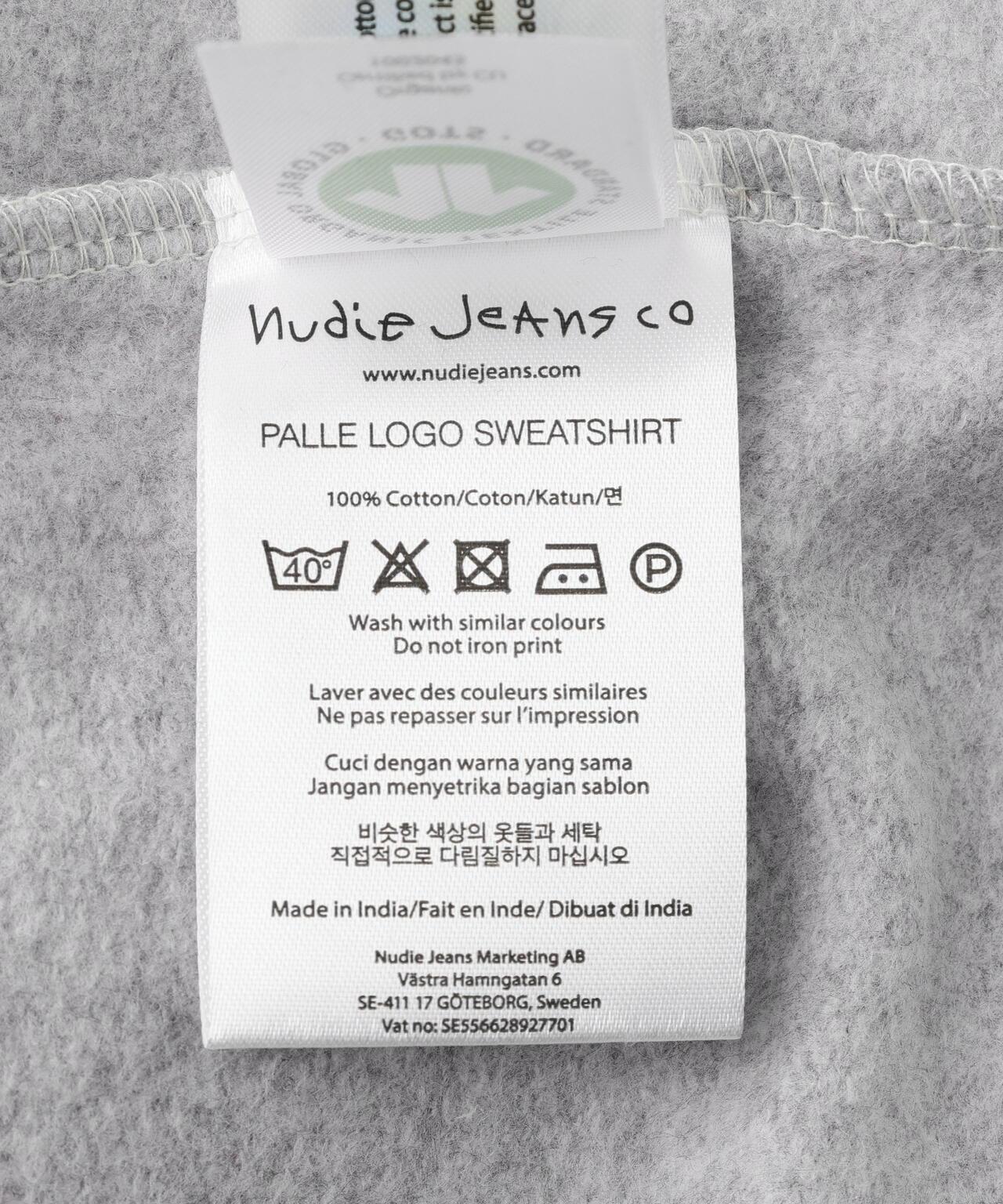 Nudie Jeans Palle ロゴ印花衛衣