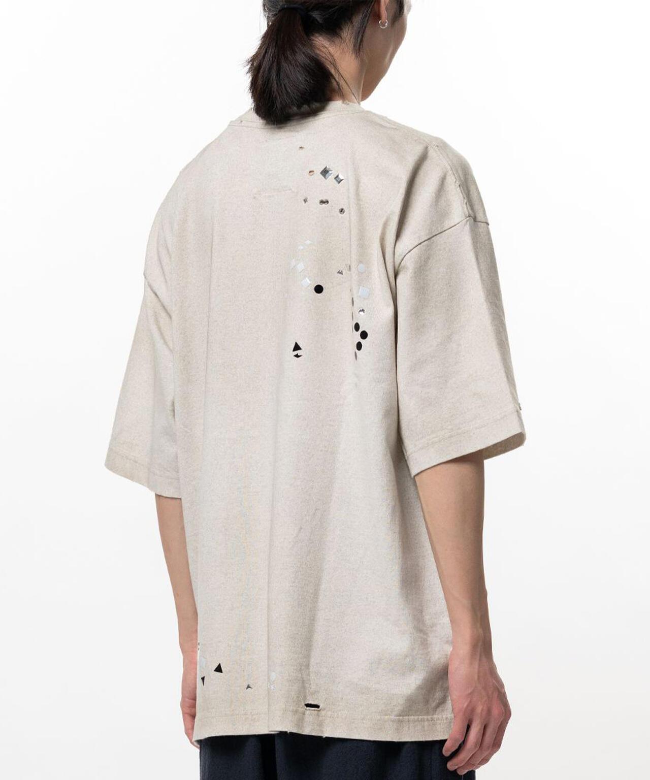 Maison MIHARAYASUHIRO EMBELLISHED STICKER TEE T恤
