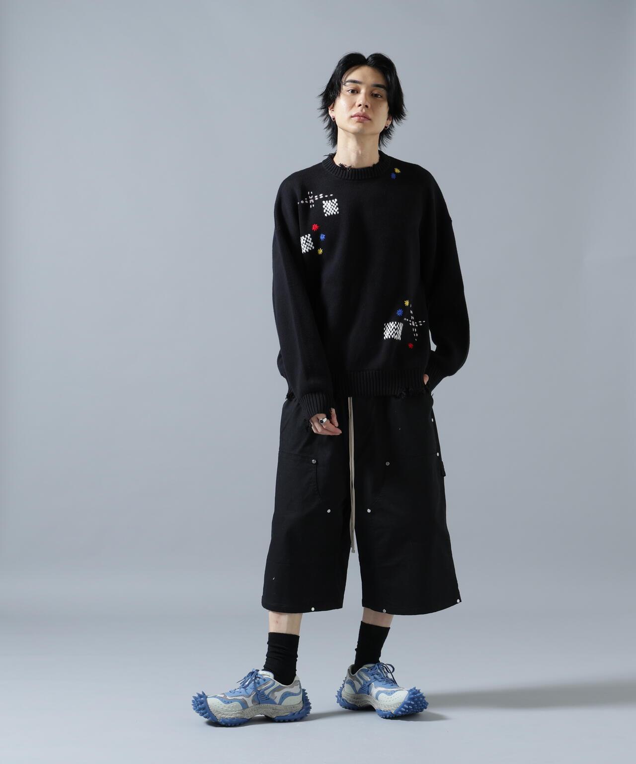 DankeSchon/ダンケシェーン STTWILL W-KNEE SHORTS 休閒短褲