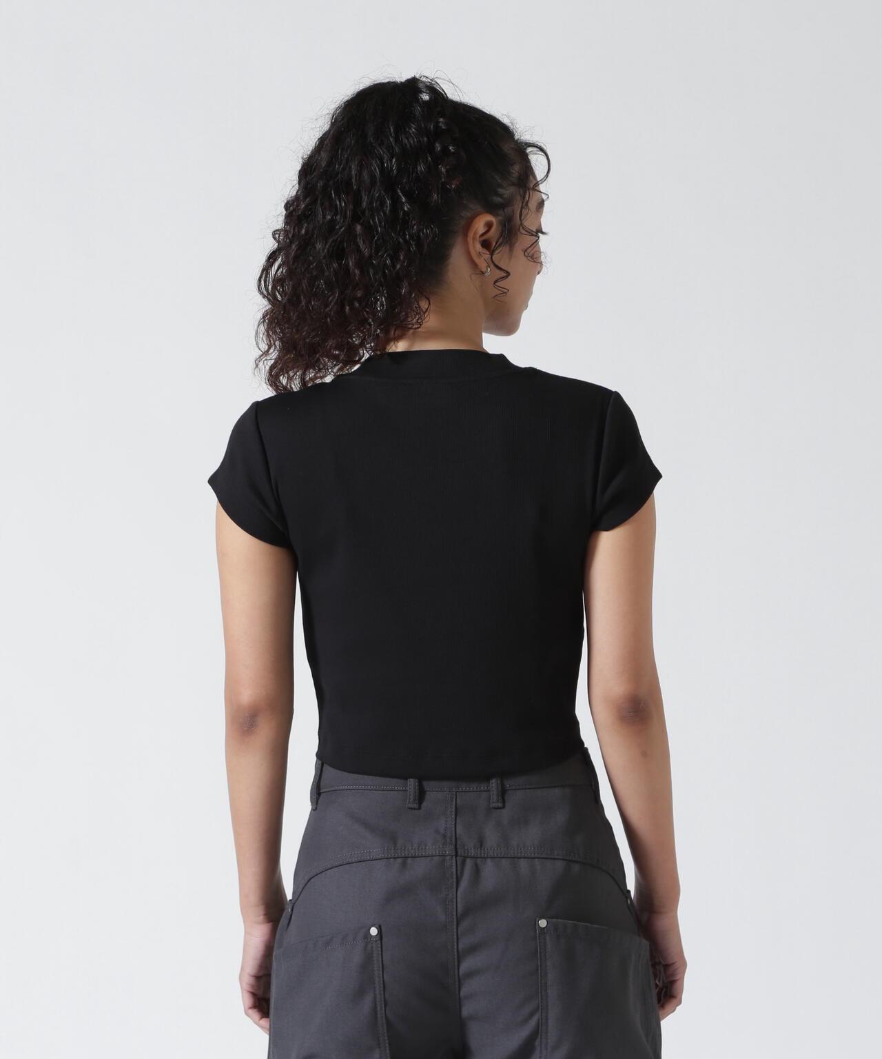 Calvin Klein MONOLOGO BABY TEE 字母印花短款T恤
