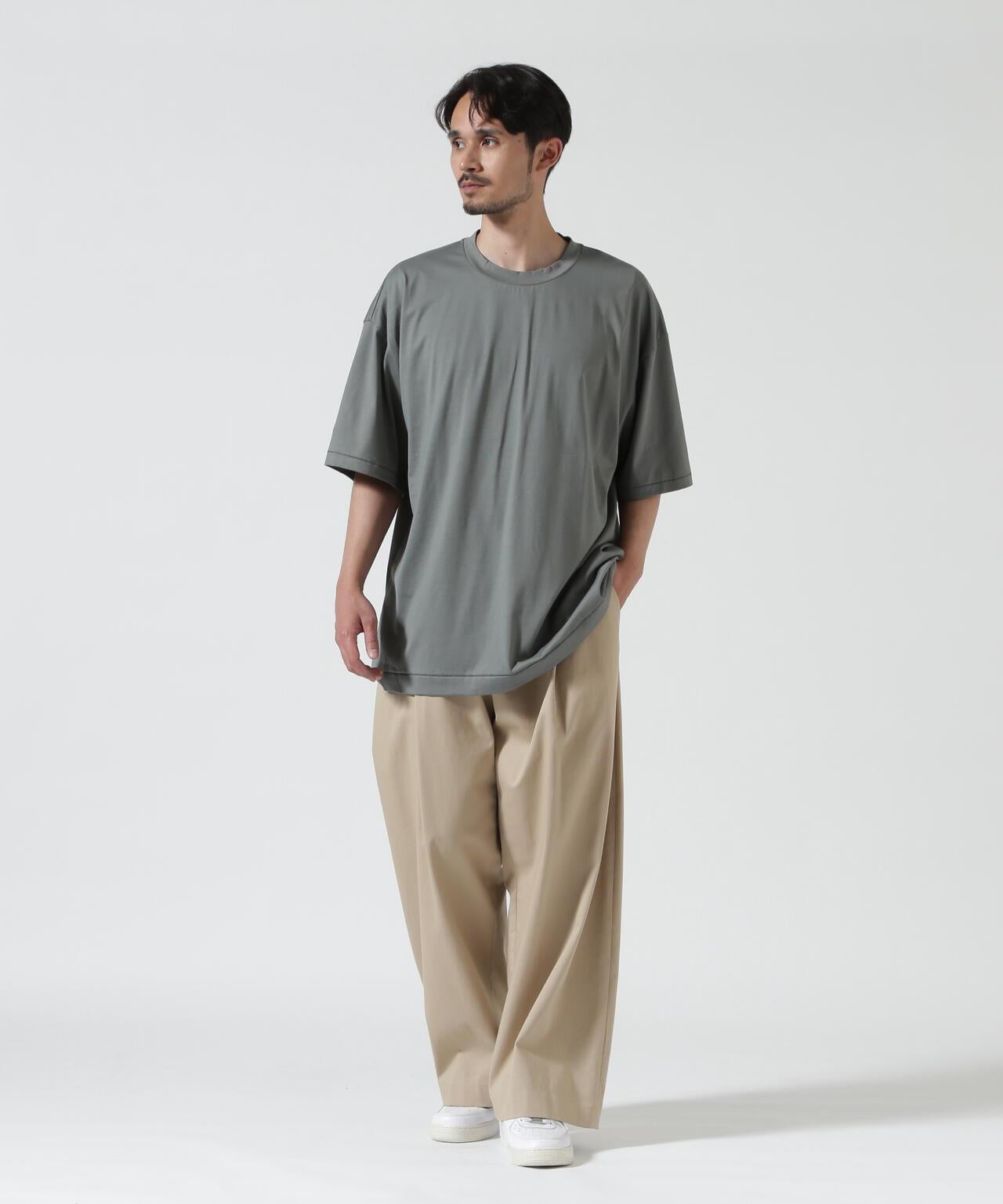 ATON SUVIN 60/2 OVERSIZED S/S T-SHIRT 寬鬆短袖T恤