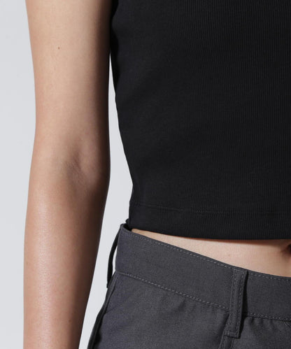 Calvin Klein MONOLOGO BABY TEE 字母印花短款T恤