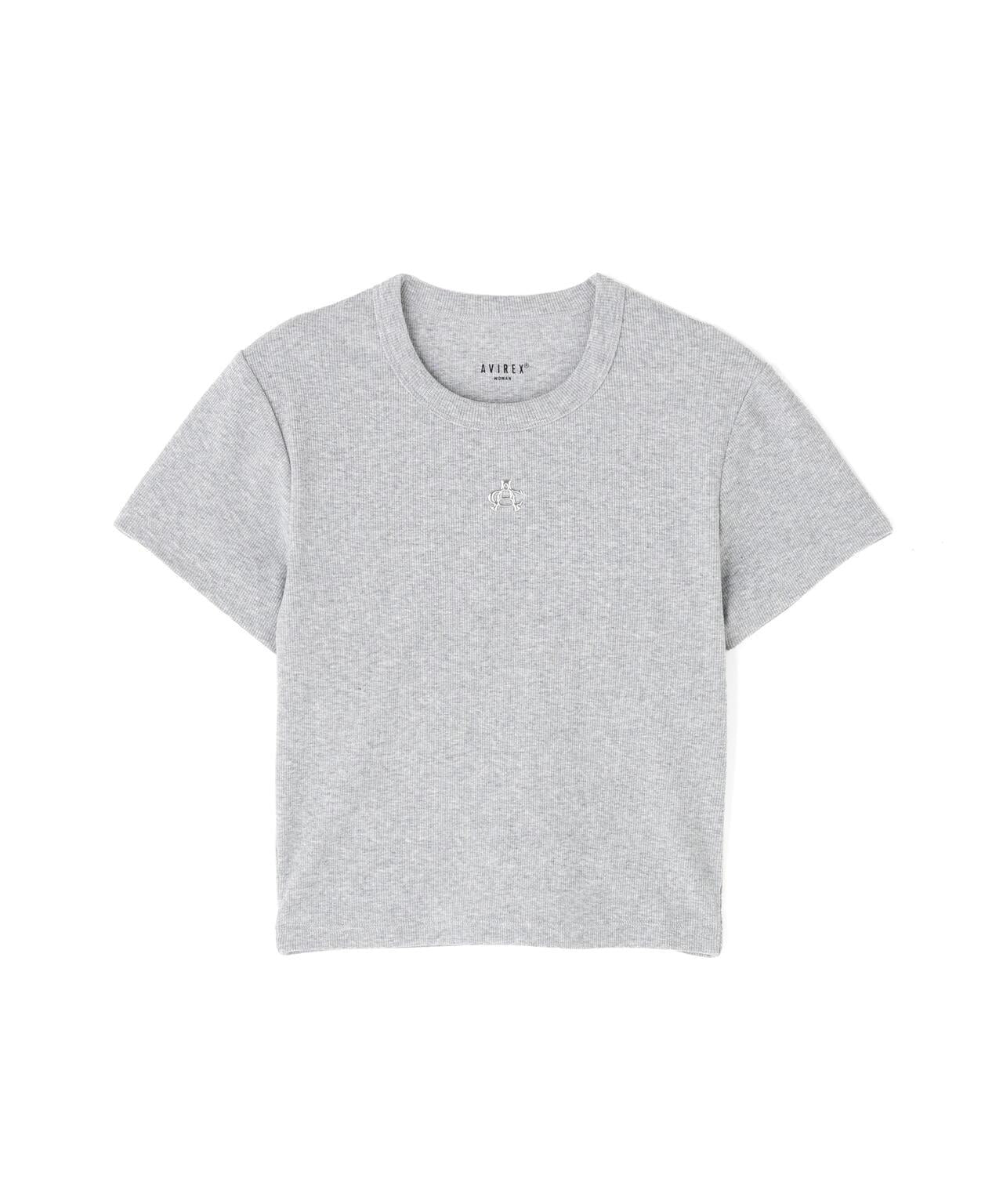 《直営店限定》 S/S AC RIB T-SHIRT T恤
