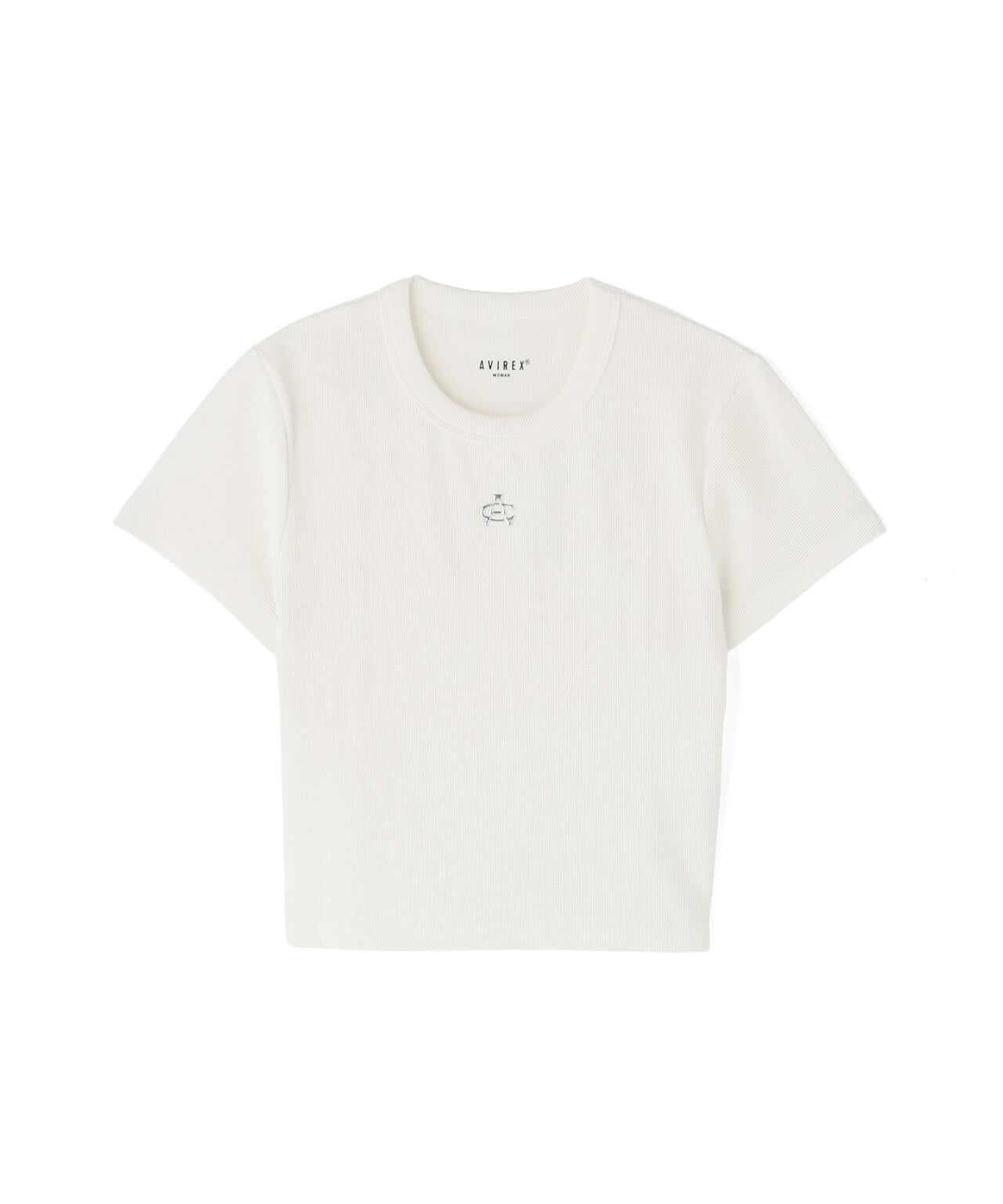 《直営店限定》 S/S AC RIB T-SHIRT T恤