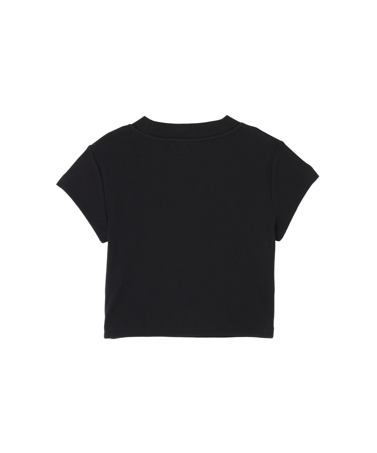 Calvin Klein MONOLOGO BABY TEE 字母印花短款T恤