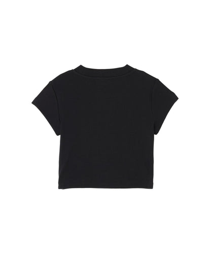 Calvin Klein MONOLOGO BABY TEE 字母印花短款T恤