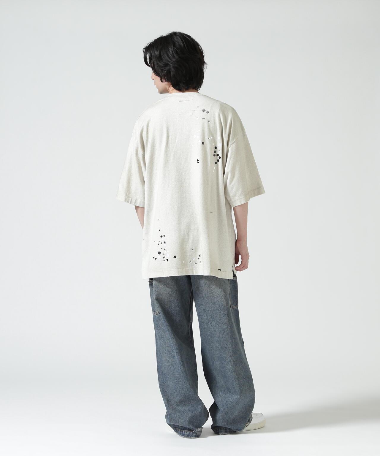 Maison MIHARAYASUHIRO EMBELLISHED STICKER TEE T恤