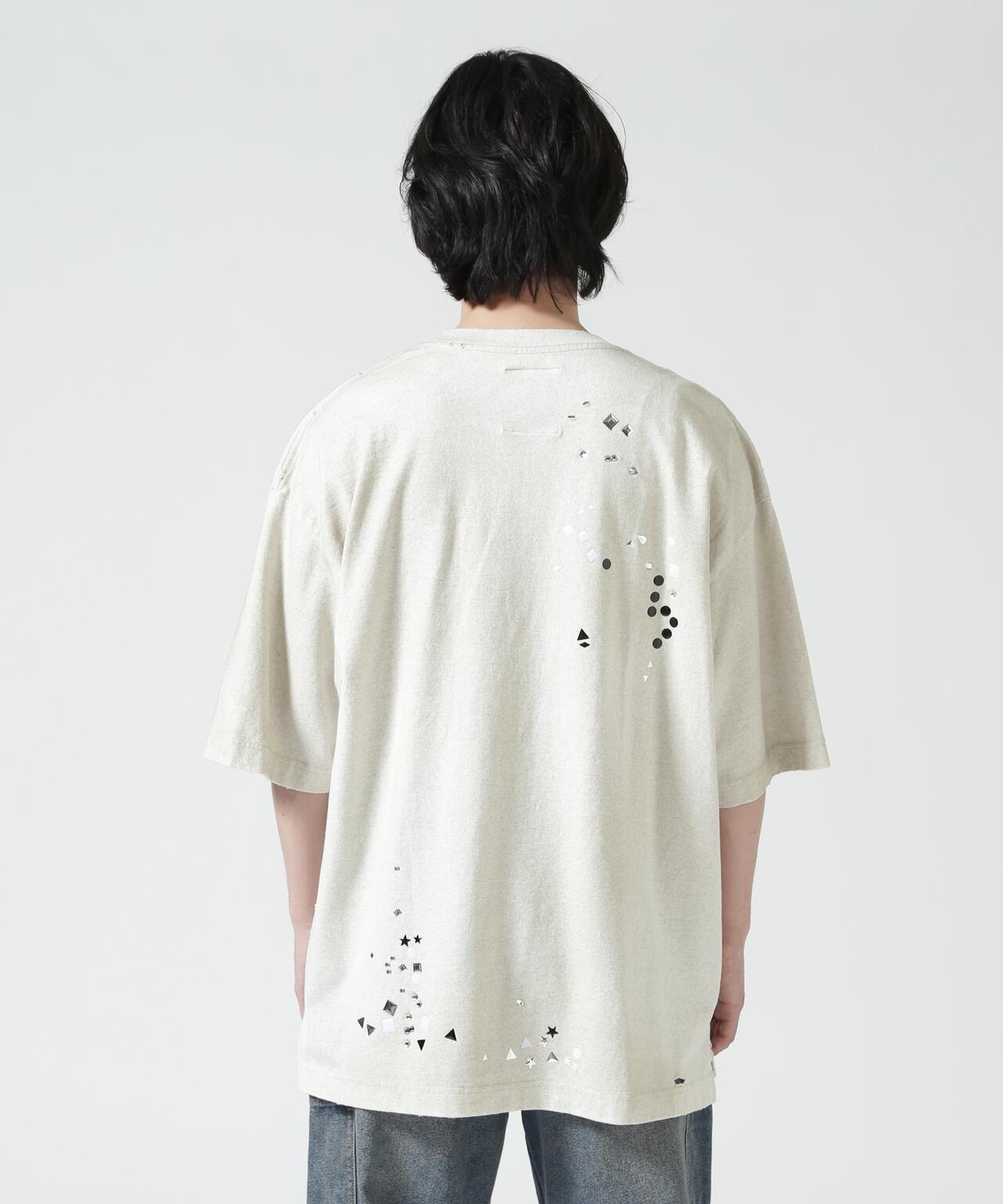 Maison MIHARAYASUHIRO EMBELLISHED STICKER TEE T恤