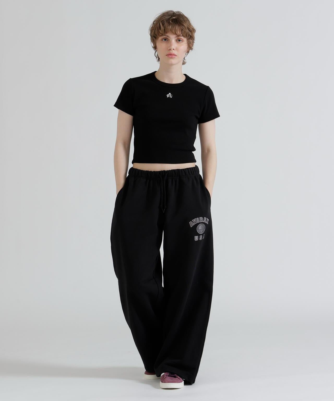 《直営店限定》 S/S AC RIB T-SHIRT T恤
