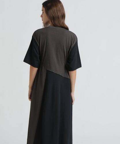 REMAKE‐STYLE DRESS WITH EAGLE PRINT 連衣裙
