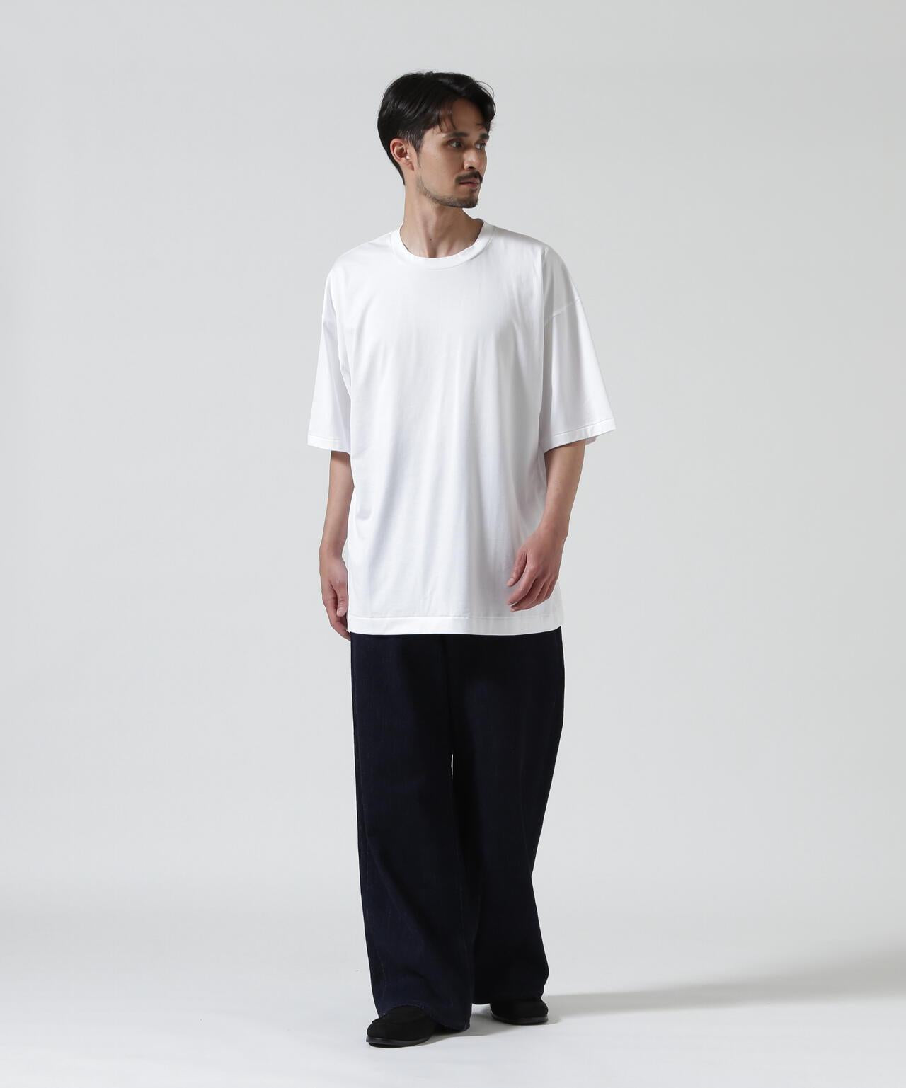 ATON SUVIN 60/2 OVERSIZED S/S T-SHIRT 寬鬆短袖T恤