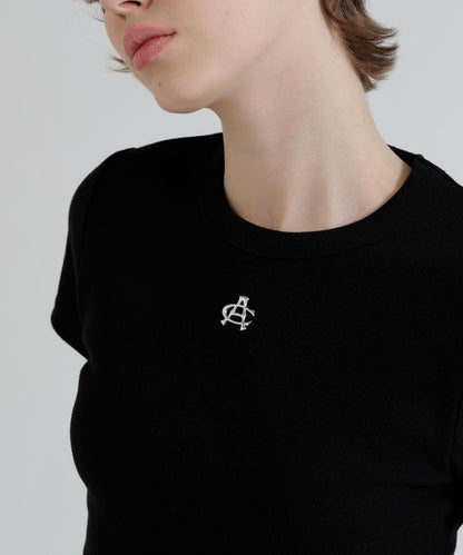 《直営店限定》 S/S AC RIB T-SHIRT T恤
