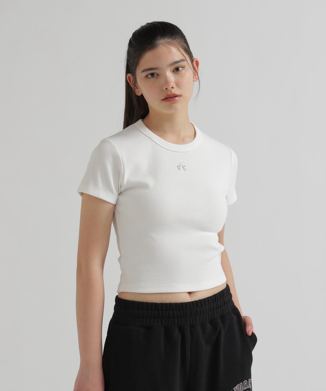 《直営店限定》 S/S AC RIB T-SHIRT T恤