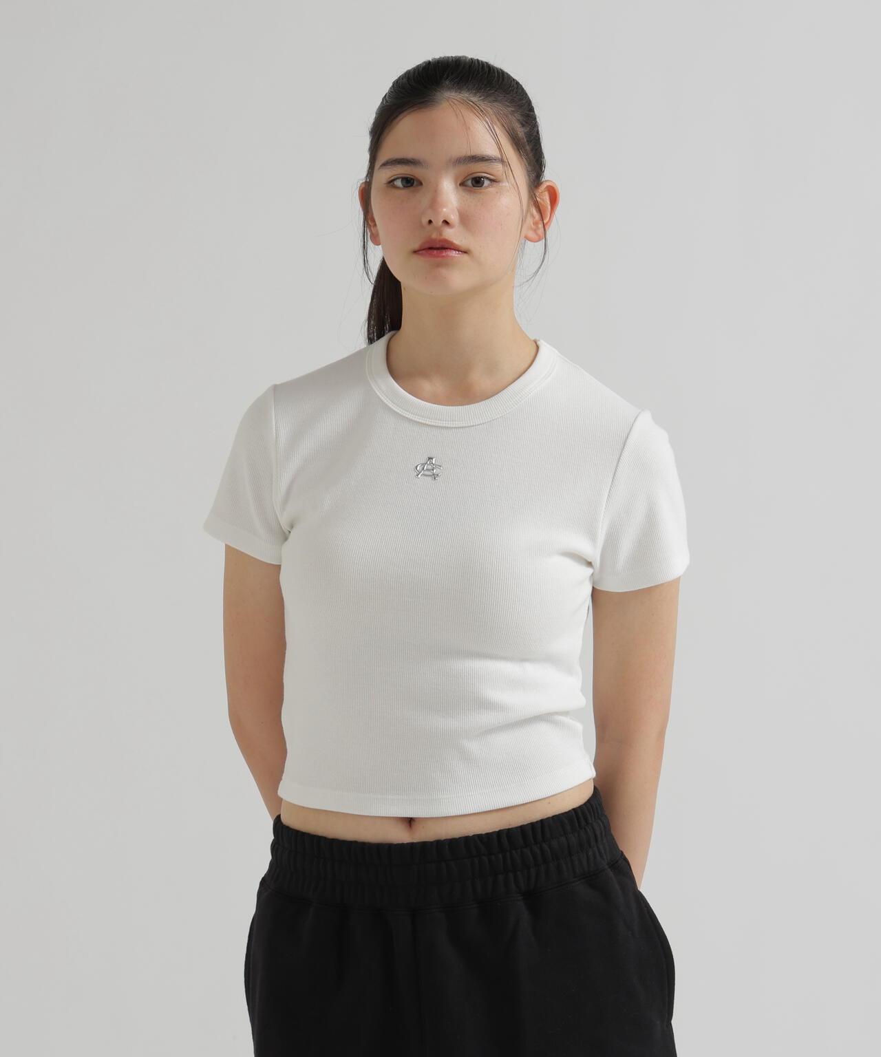 《直営店限定》 S/S AC RIB T-SHIRT T恤
