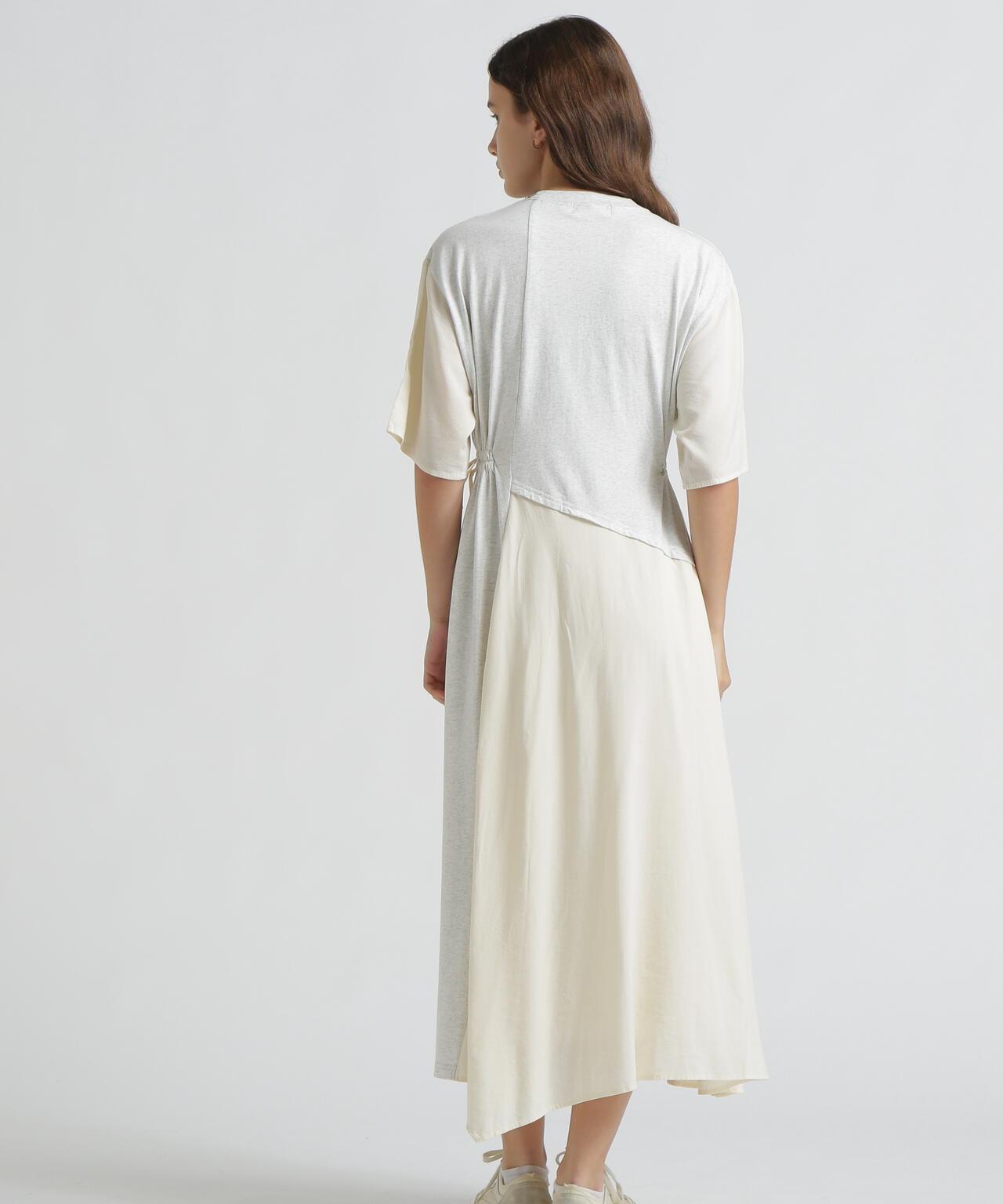 REMAKE‐STYLE DRESS WITH EAGLE PRINT 連衣裙