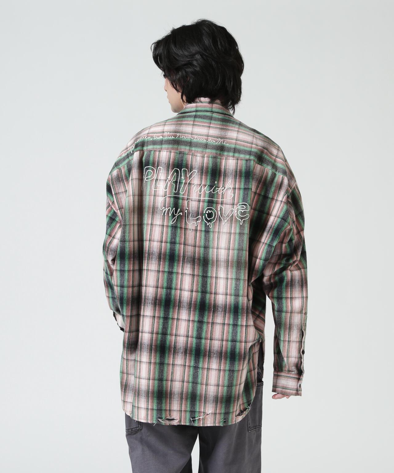 Maison MIHARAYASUHIRO メゾン ミハラヤスヒロ VINTAGE LIKE CHECK L/S SHIRT 復古格紋長袖襯衫
