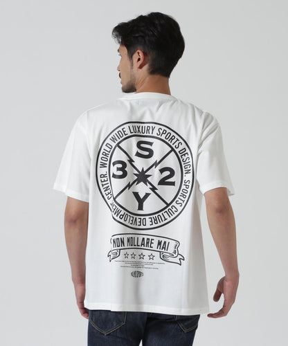 SY32 by SWEET YEARS 後圓形Logo T恤