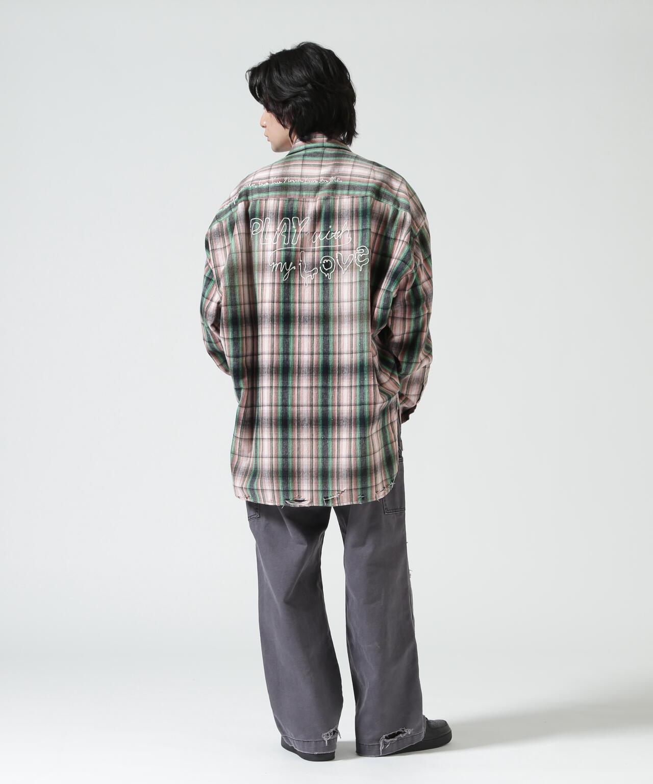 Maison MIHARAYASUHIRO メゾン ミハラヤスヒロ VINTAGE LIKE CHECK L/S SHIRT 復古格紋長袖襯衫