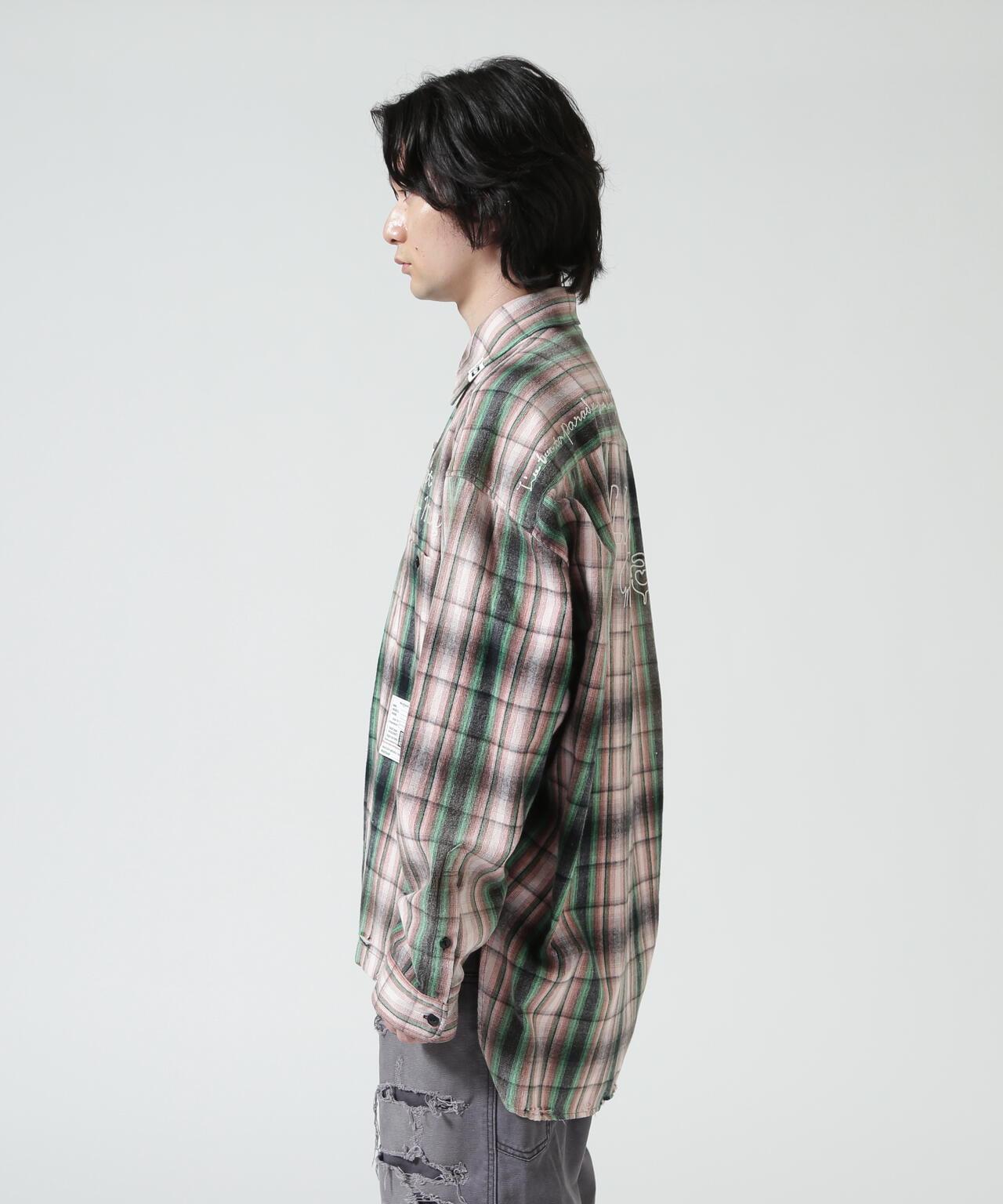 Maison MIHARAYASUHIRO メゾン ミハラヤスヒロ VINTAGE LIKE CHECK L/S SHIRT 復古格紋長袖襯衫