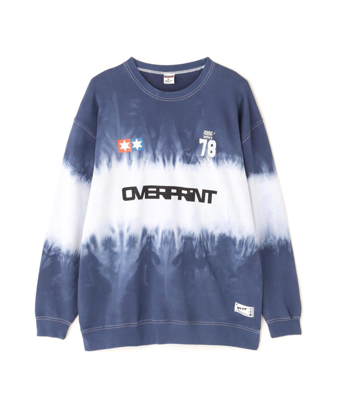 overprint オーバープリント SPACE DYE sweat shirts 衛衣