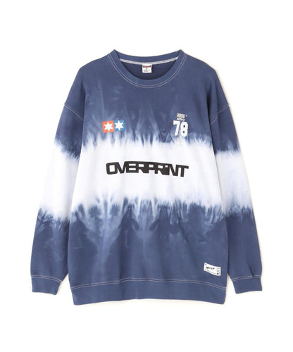 overprint オーバープリント SPACE DYE sweat shirts 衛衣