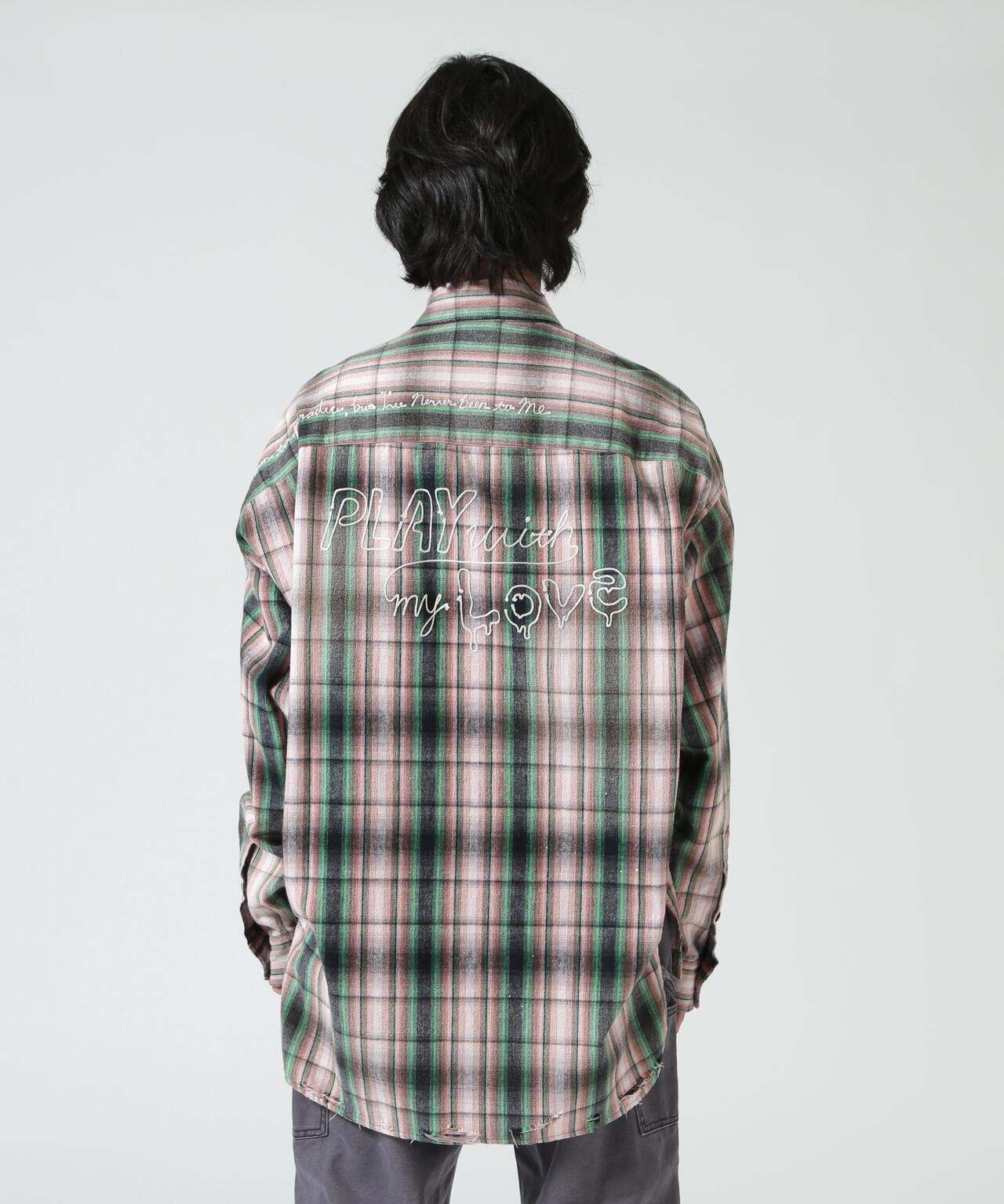 Maison MIHARAYASUHIRO メゾン ミハラヤスヒロ VINTAGE LIKE CHECK L/S SHIRT 復古格紋長袖襯衫
