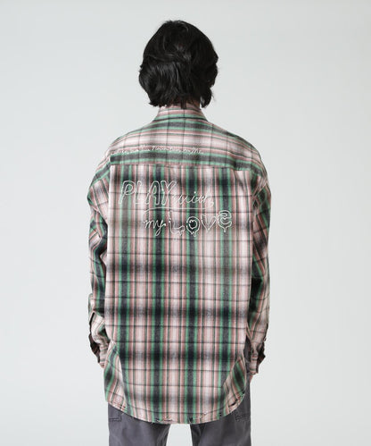 Maison MIHARAYASUHIRO メゾン ミハラヤスヒロ VINTAGE LIKE CHECK L/S SHIRT 復古格紋長袖襯衫