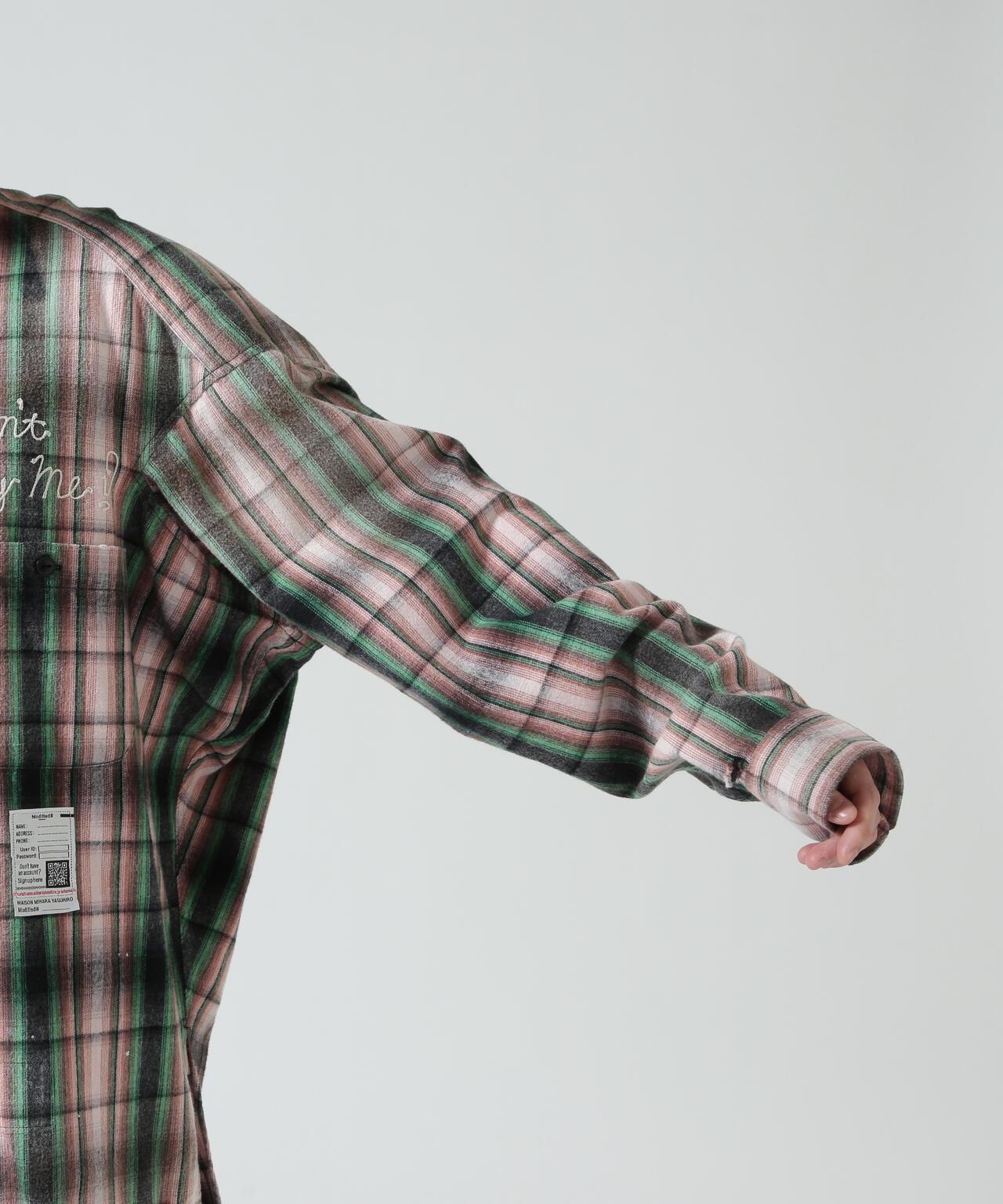 Maison MIHARAYASUHIRO メゾン ミハラヤスヒロ VINTAGE LIKE CHECK L/S SHIRT 復古格紋長袖襯衫