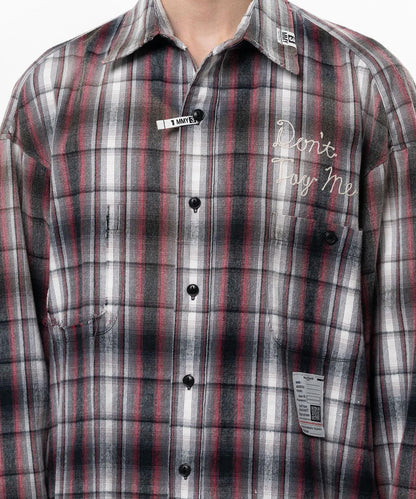 Maison MIHARAYASUHIRO メゾン ミハラヤスヒロ VINTAGE LIKE CHECK L/S SHIRT 復古格紋長袖襯衫