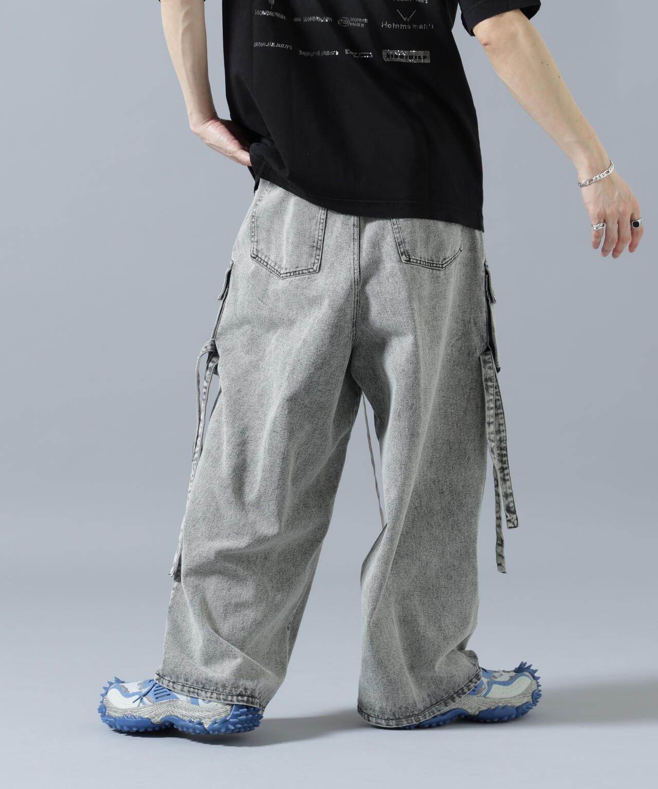 DankeSchon MULTI POCKET DENIM CARGO PANTS（&DEPOT）