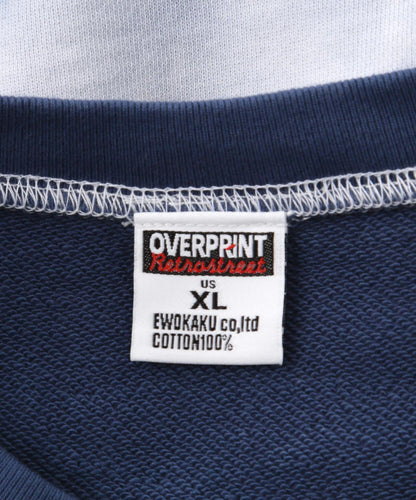 overprint オーバープリント SPACE DYE sweat shirts 衛衣