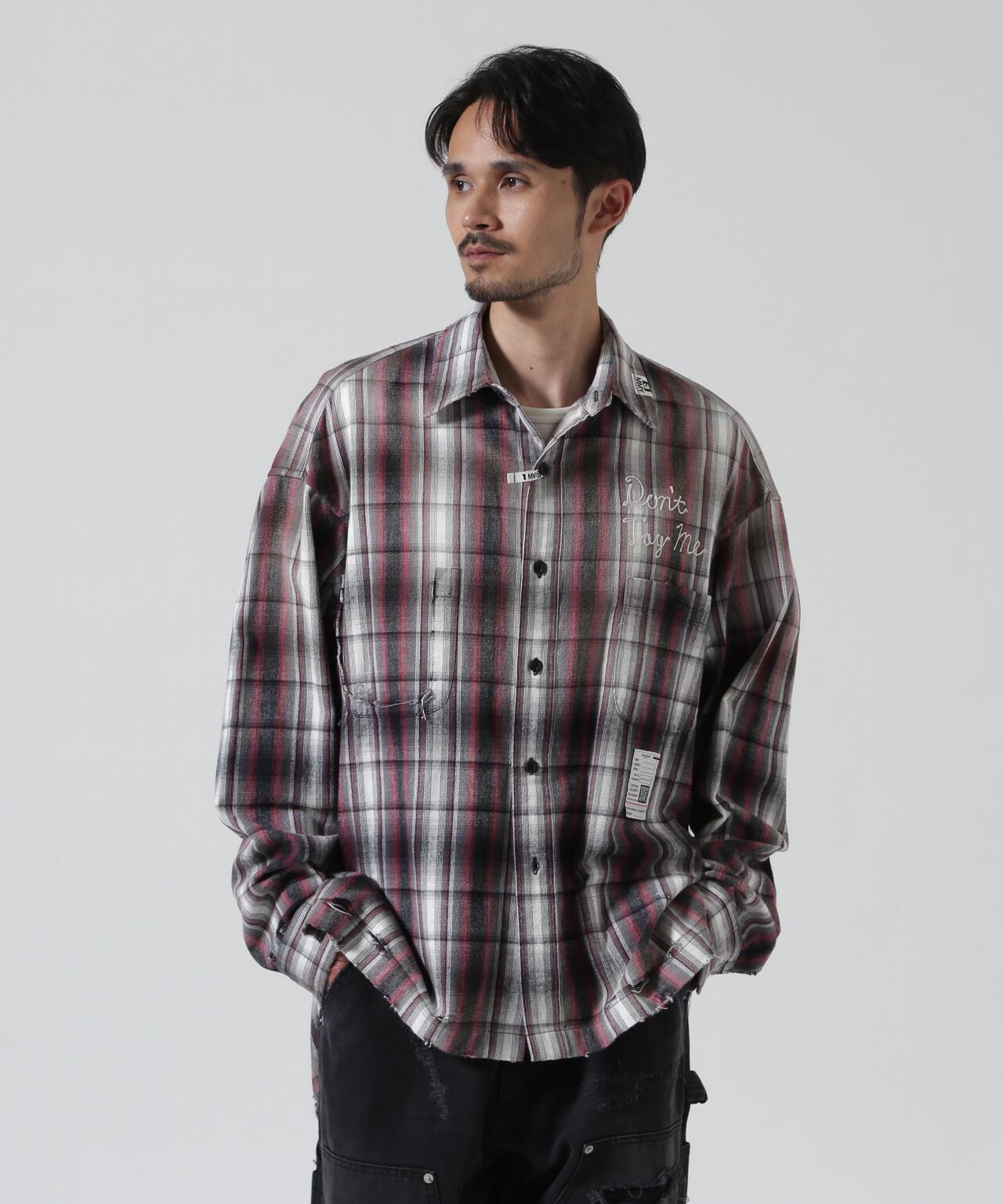 Maison MIHARAYASUHIRO メゾン ミハラヤスヒロ VINTAGE LIKE CHECK L/S SHIRT 復古格紋長袖襯衫