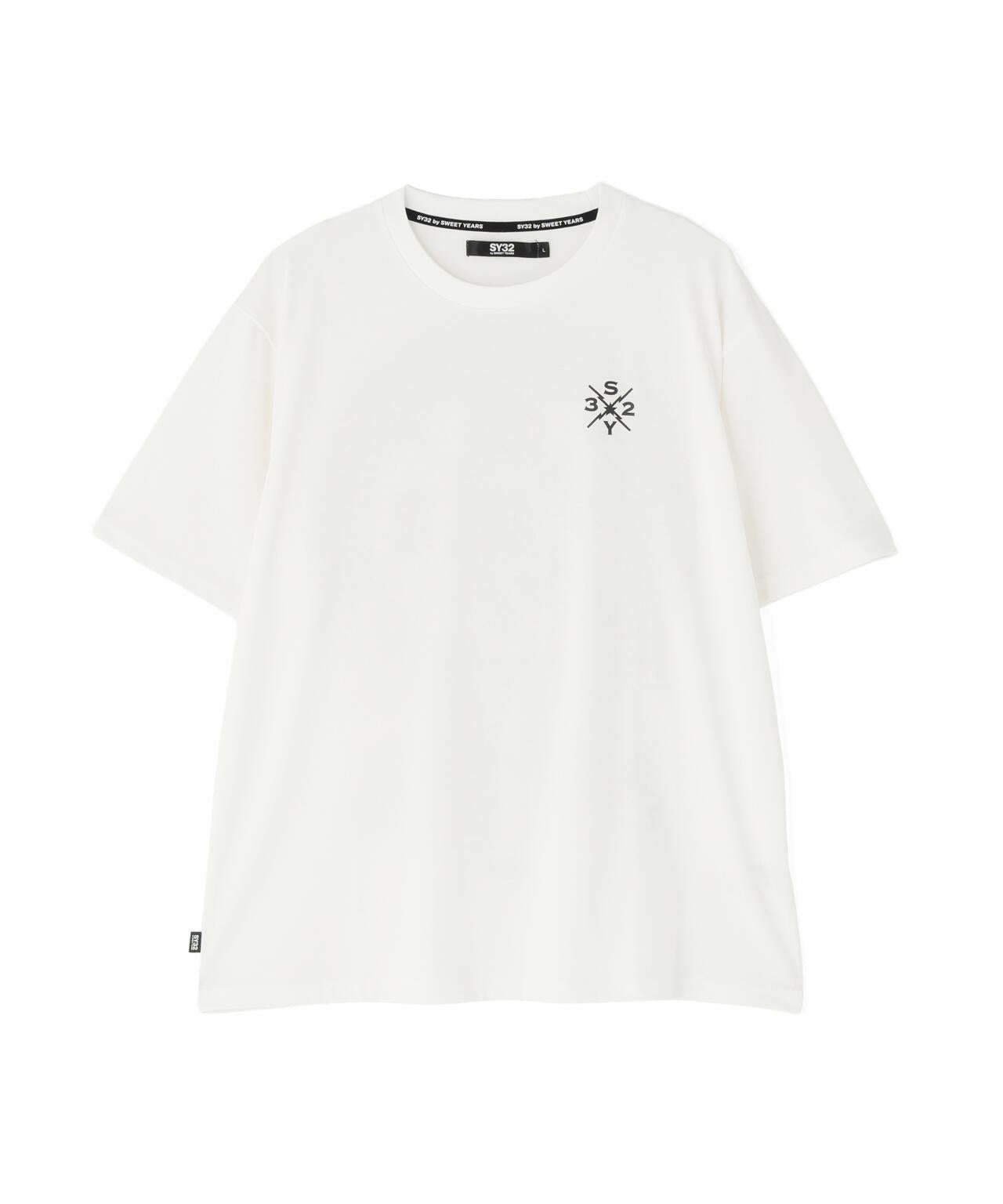 SY32 by SWEET YEARS 後圓形Logo T恤