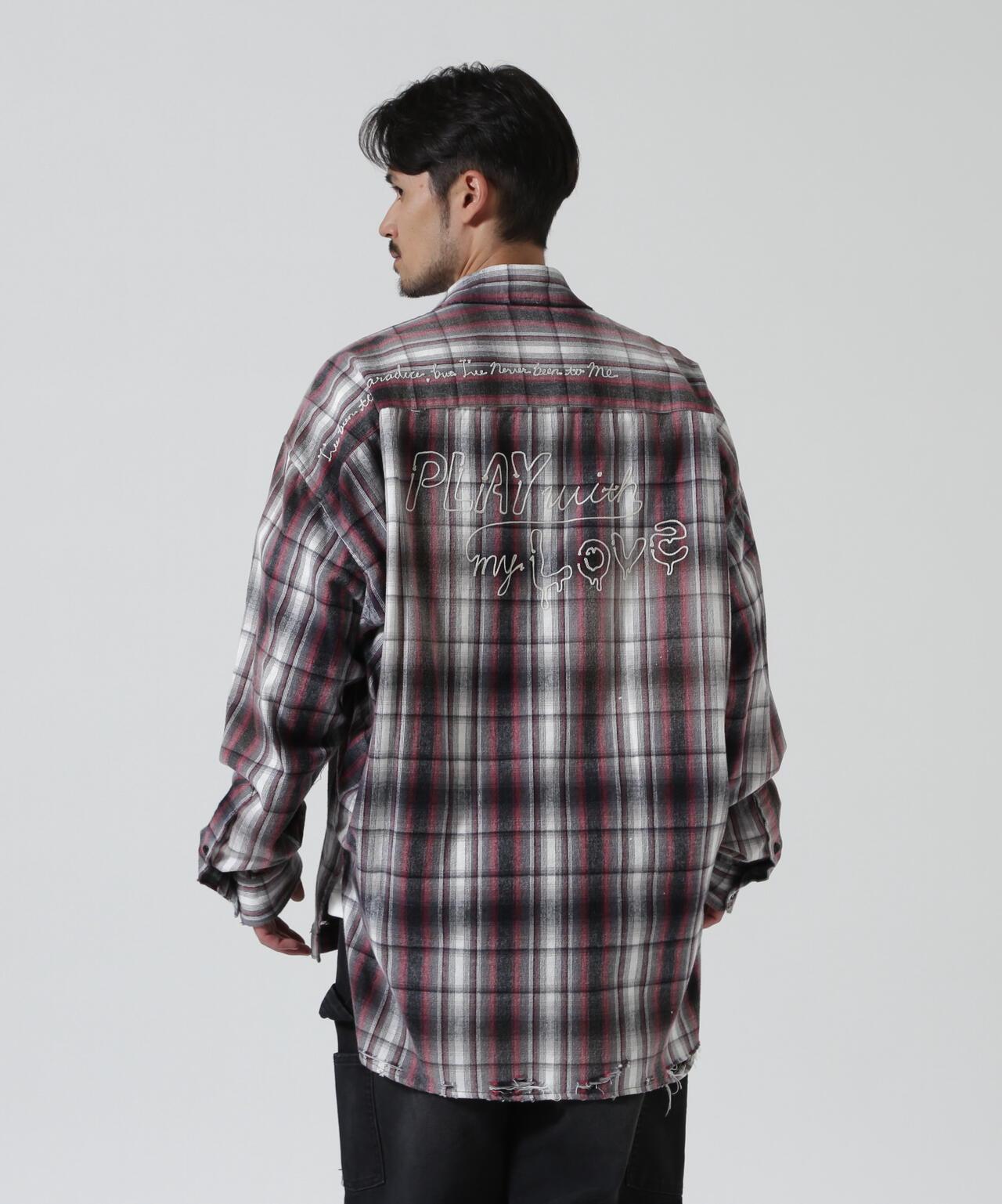 Maison MIHARAYASUHIRO メゾン ミハラヤスヒロ VINTAGE LIKE CHECK L/S SHIRT 復古格紋長袖襯衫