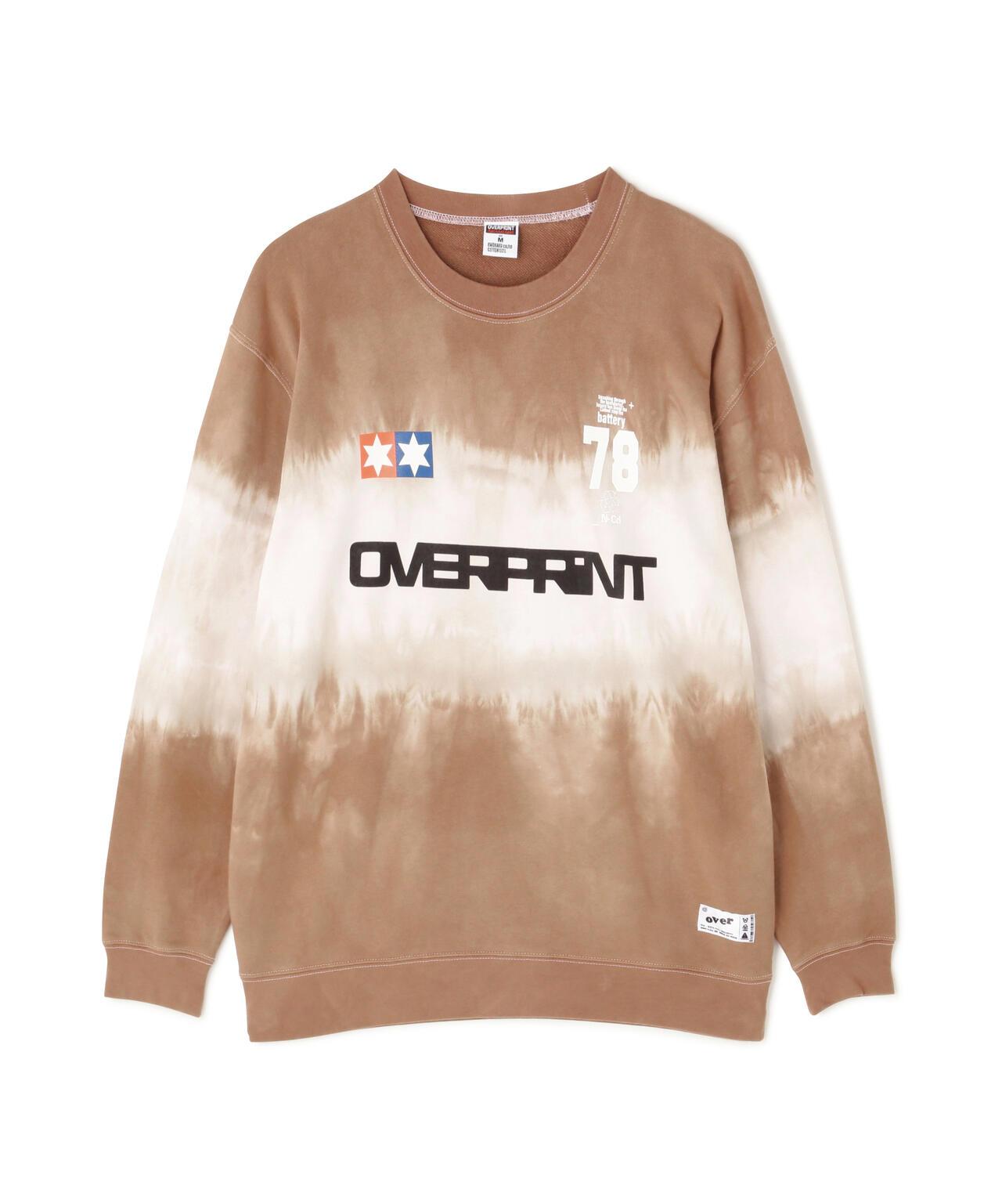 overprint オーバープリント SPACE DYE sweat shirts 衛衣