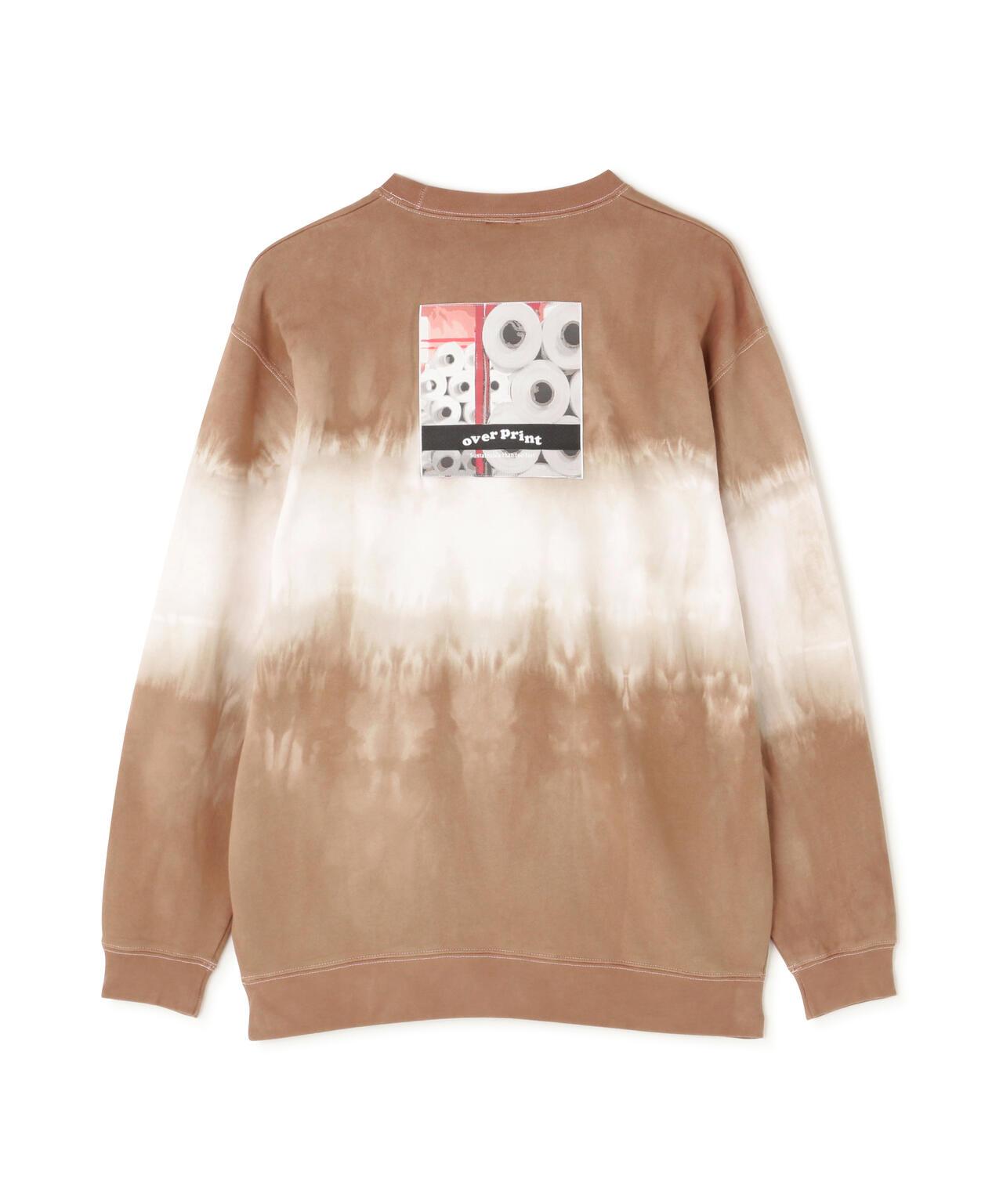 overprint オーバープリント SPACE DYE sweat shirts 衛衣