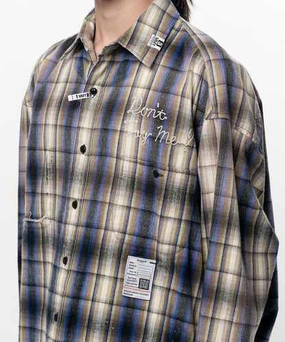 Maison MIHARAYASUHIRO メゾン ミハラヤスヒロ VINTAGE LIKE CHECK L/S SHIRT 復古格紋長袖襯衫