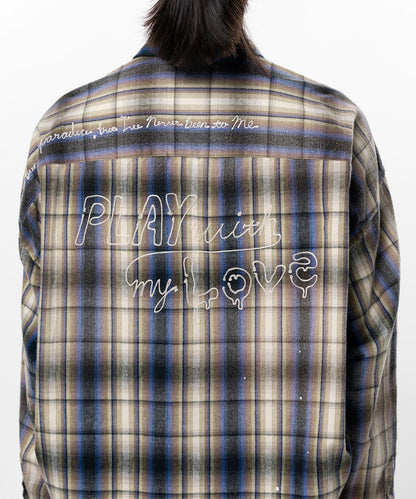 Maison MIHARAYASUHIRO メゾン ミハラヤスヒロ VINTAGE LIKE CHECK L/S SHIRT 復古格紋長袖襯衫