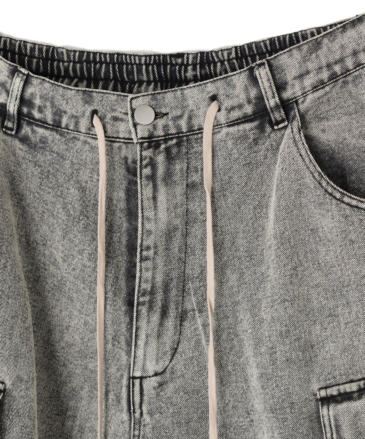 DankeSchon MULTI POCKET DENIM CARGO PANTS（&DEPOT）
