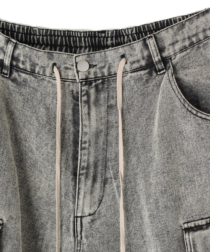DankeSchon MULTI POCKET DENIM CARGO PANTS（&DEPOT）