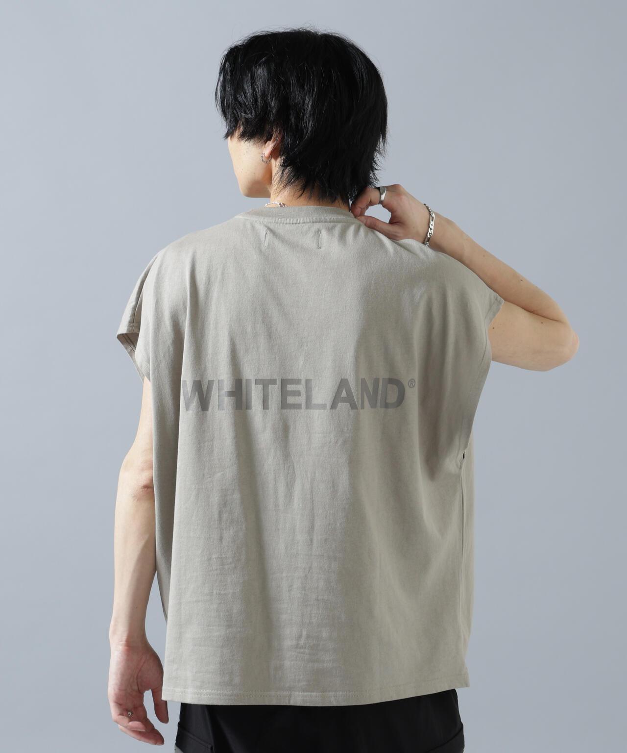 WHITELAND/ホワイトランド LOGO NOSLEEVES 無袖上衣